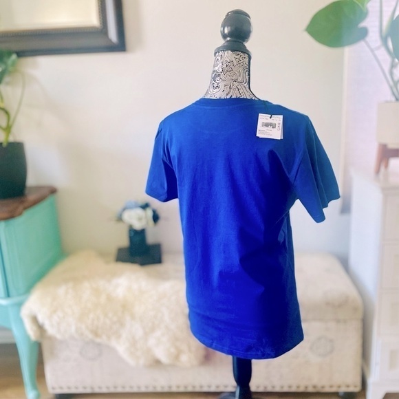 NWT Moschino Couture Mirrored Restructured Logo Cotton Graphic Tee T-Shirt - Picture 4 of 9